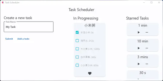 A Task Scheduler App
